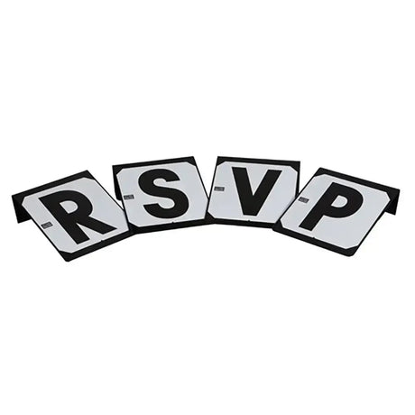 Set of 4 Dressage Markers RSVP Screw On Steel Dressage Letters manege