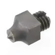 Black hexagonal sharp studs ss008 drill bit with threaded end for firmest ground horse tack use