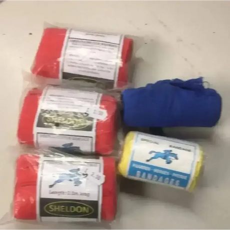 Sheldon Stretch Bandages Red Bandages & Wraps