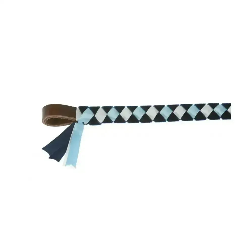 ShowQuest Epson Brow Band Navy/Pale Blue Pony Browbands