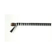 ShowQuest Hexham Brow Band Black/White Pony Browbands