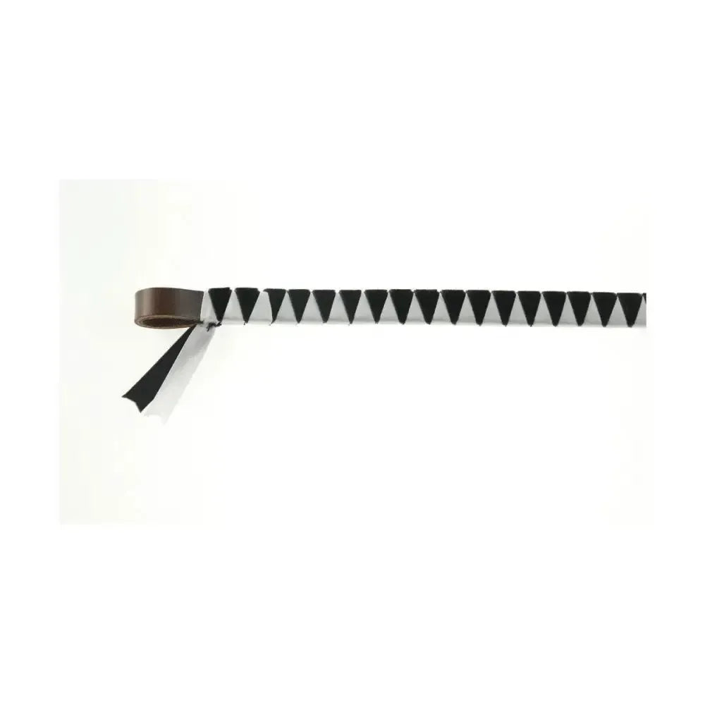 ShowQuest Hexham Brow Band Black/White Pony Browbands