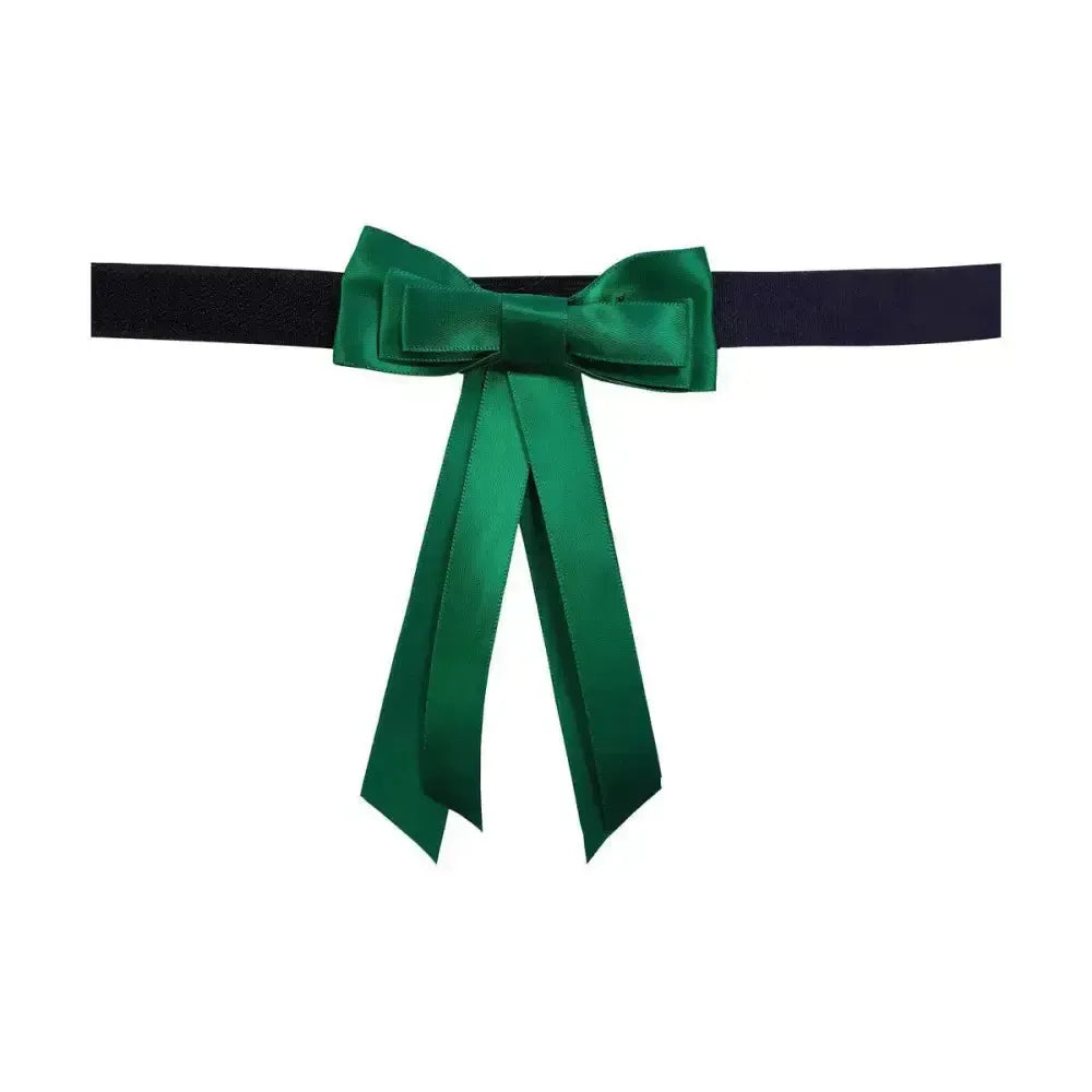 ShowQuest Tail Bow Green Tail Bows