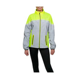 Silva Flash Lightweight Duo Reflective Jacket by Hy Equestrian Yellow/Reflective Silver X Small Hi-Vis