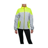 Silva Flash Lightweight Duo Reflective Jacket by Hy Equestrian Yellow/Reflective Silver X Small Hi-Vis
