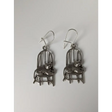 Silver Steed A Cats Chair Dropped Earrings Earrings