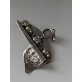 Silver Steed A Cat's Shelf Silver Pendant Pendant