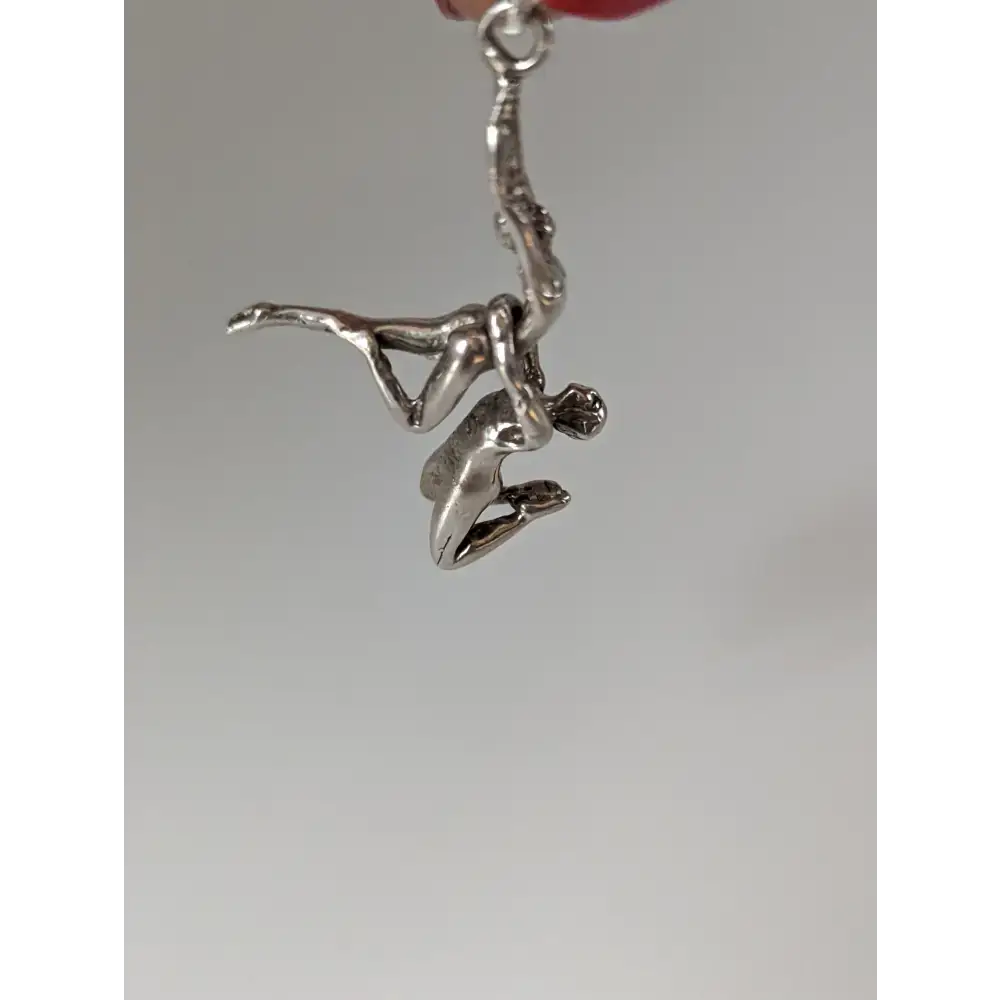 Silver Steed Acrobats Silver Pendant Charms