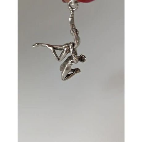 Silver Steed Acrobats Silver Pendant Charms