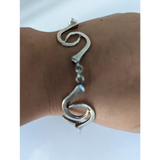 Silver Steed All about hoofnails bracelet Bangle