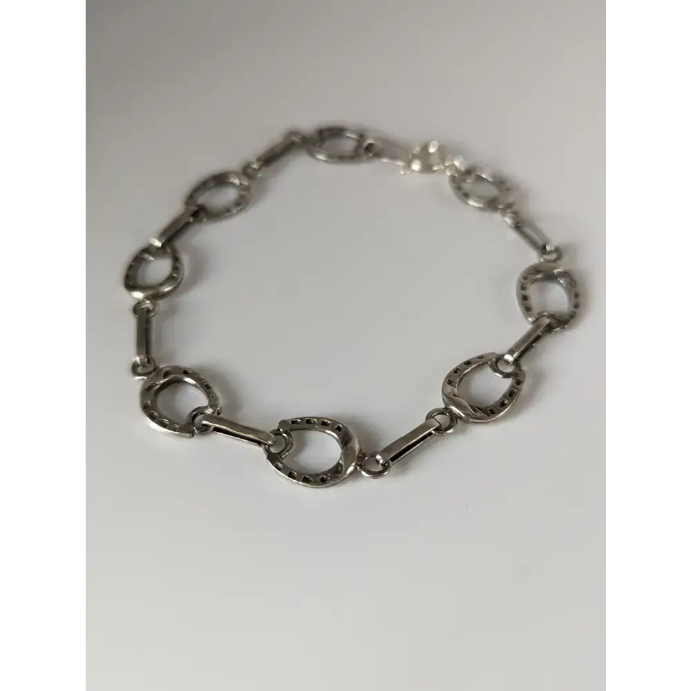 Silver Steed All About Horseshoe Silver Bracelet Bracelets