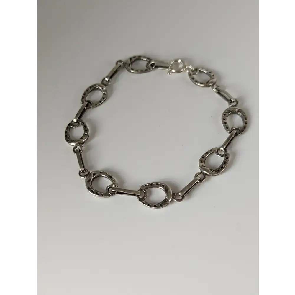 Silver Steed All About Horseshoe Silver Bracelet Bracelets
