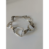 Silver Steed All About Stirrups Bracelet Silver Bracelets