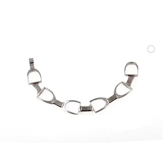 Silver Steed All About Stirrups Bracelet Silver Bracelets