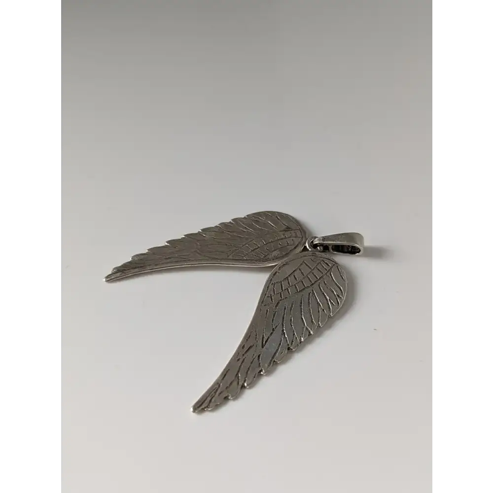 Silver Steed Angel Wings Silver Pendant Small Pendant