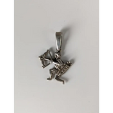 Silver Steed Archer Silver Pendant Charms