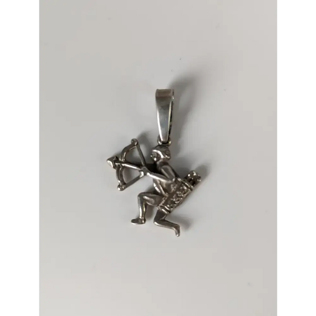 Silver Steed Archer Silver Pendant Charms