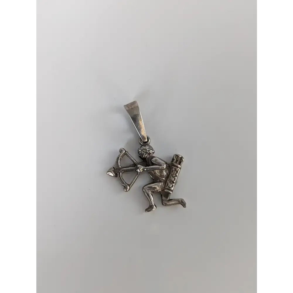 Silver Steed Archer Silver Pendant Charms