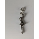Silver Steed Ballet Dancer Silver Charm Devant Charms