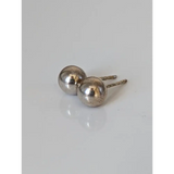 Silver Steed Balls Stud Earrings Earrings