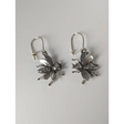 Silver Steed Bee Dropped Earrings Earrings