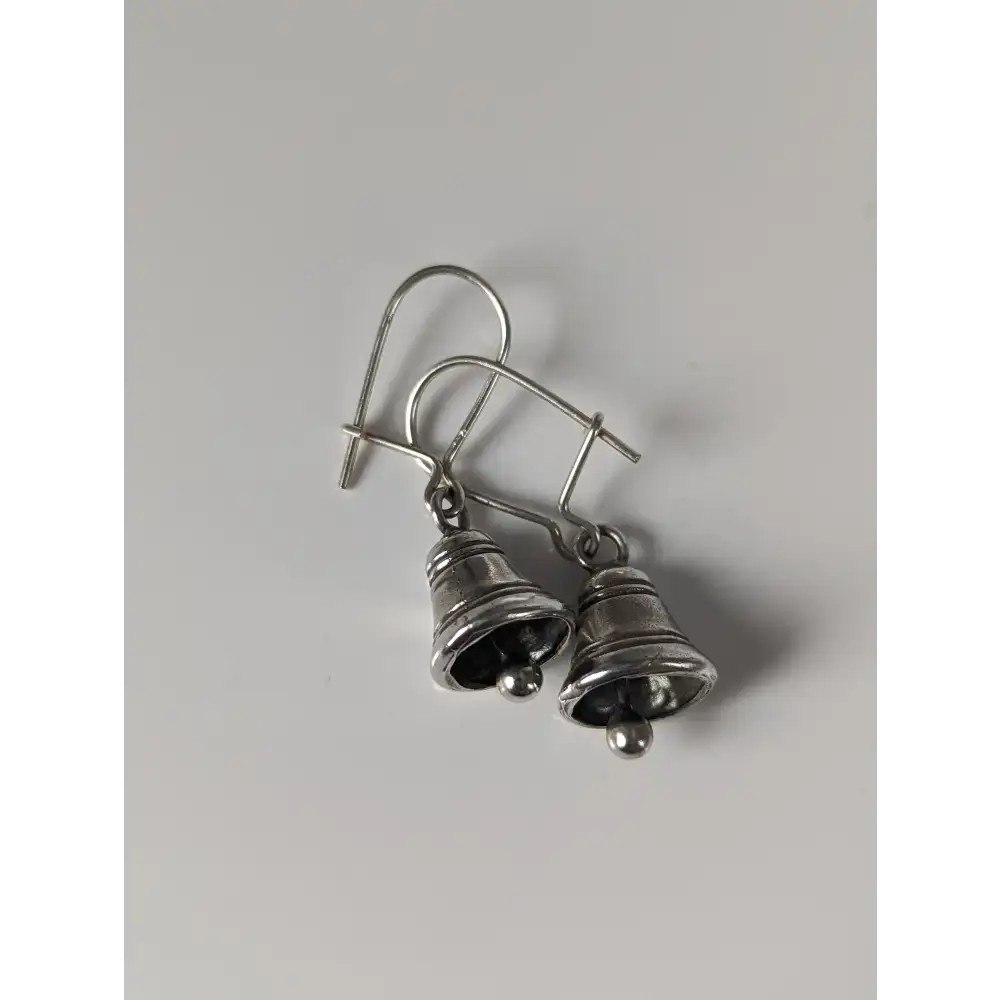 Silver Steed Bells Dropped Earrings Earrings
