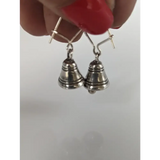 Silver Steed Bells Dropped Earrings Earrings