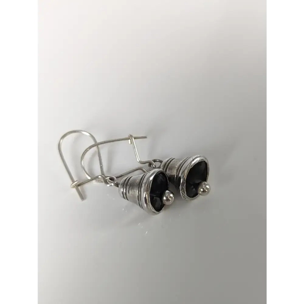 Silver Steed Bells Dropped Earrings Earrings