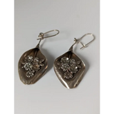 Silver Steed Bouquet Dropped Earrings Earrings