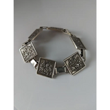 Silver Steed Carriage Driving Silver Bracelet Bracelets