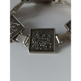 Silver Steed Carriage Driving Silver Bracelet Bracelets