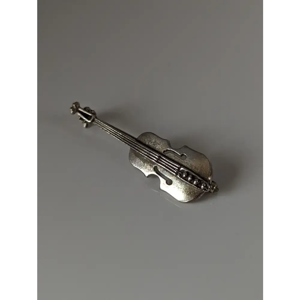 Silver Steed Cello Silver Brooch Brooches