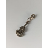 Silver Steed Cello Silver Charm Charms