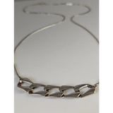 Silver Steed Chain Link Necklace Necklaces