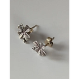 Silver Steed Clover Stud Earrings Earrings