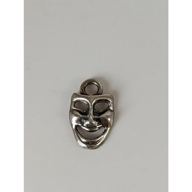 Silver Steed Comedy Silver Pendant Pendant