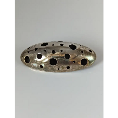 Silver Steed Coral Silver Brooch Brooches