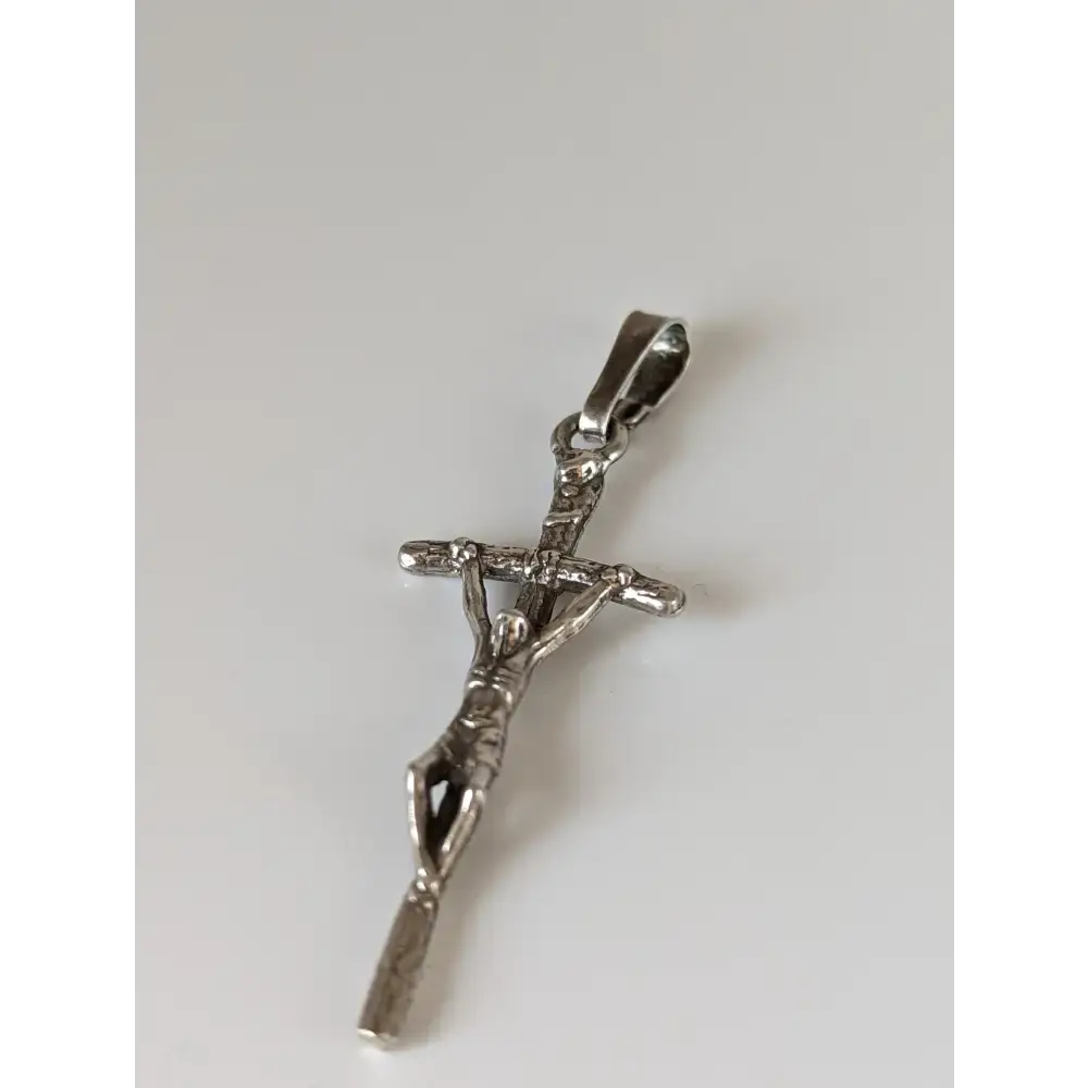 Silver Steed Crucifix Silver Pendant Pendant