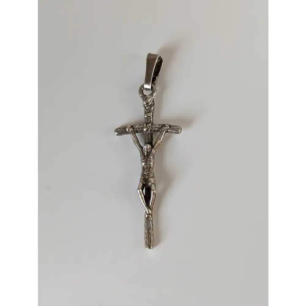 Silver Steed Crucifix Silver Pendant Pendant