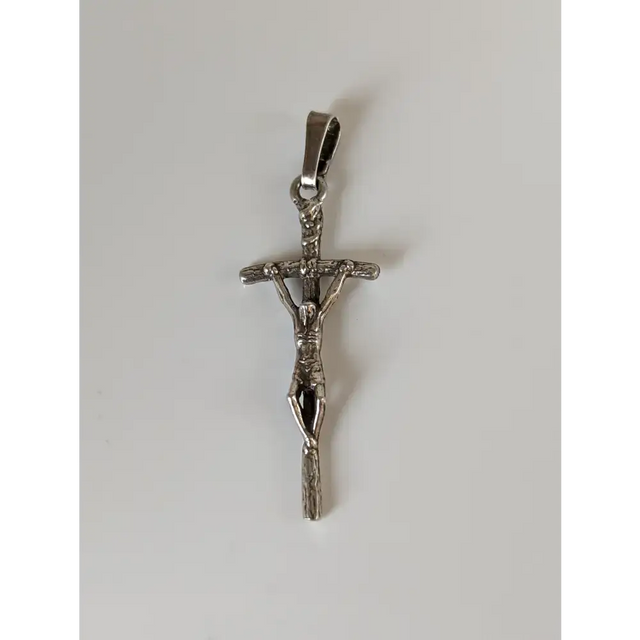 Silver Steed Crucifix Silver Pendant Pendant