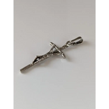 Silver Steed Crucifix Silver Pendant Pendant