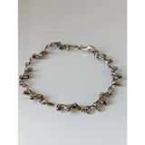 Silver Steed Dachshund Silver Bracelet Bracelets