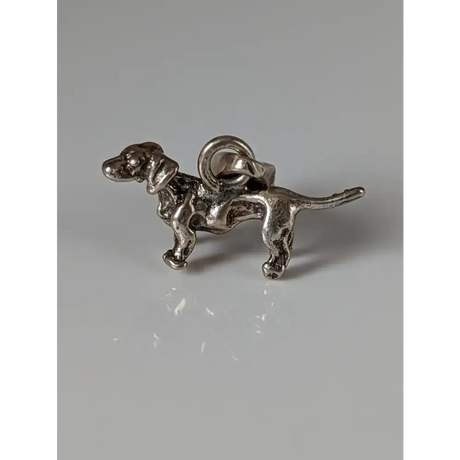 Silver Steed Dachshund Silver Pendant Pendant