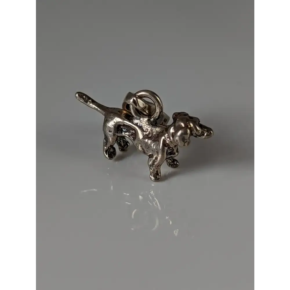 Silver Steed Dachshund Silver Pendant Pendant