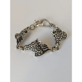 Silver Steed Dappled Silver Horse Bracelet Bracelets