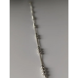 Silver Steed Delicate Ball Silver Bracelet 17.5CM Bracelets