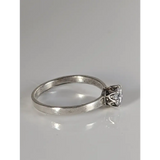 Silver Steed Delicate , unique silver zirconia ring G Rings