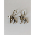 Silver Steed Dropped Greyhound Earrings Earrings
