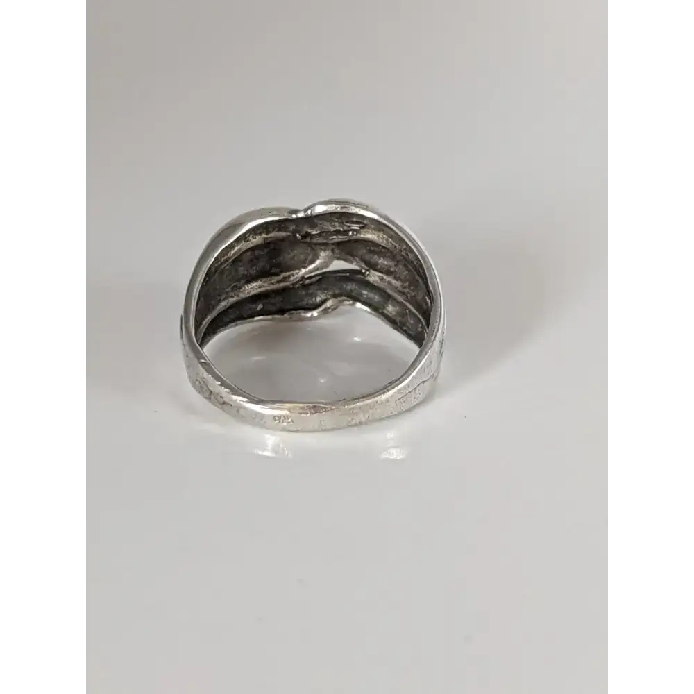 Silver Steed Ear of Grain Silver Ring R Rings