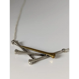 Silver Steed Elegant Hoof Nails Necklace Necklaces